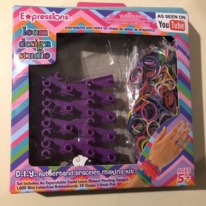 Expandable bracelet loom